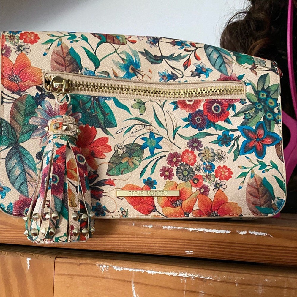 Steven Madden Floral crossbag